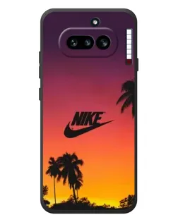 Чехол для Nothing Phone (4a) с картинкой «Nike на закате солнца» Чехол для Nothing Phone (4a) с картинкой «Nike на закате солнца»