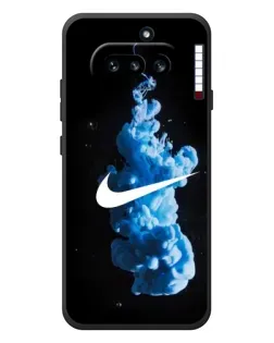 Чехол для Nothing Phone (4a) с картинкой «Nike и синий дым» Чехол для Nothing Phone (4a) с картинкой «Nike и синий дым»