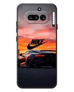 Чехол для Nothing Phone (4a) с картинкой «Nike и суперкар» Чехол для Nothing Phone (4a) с картинкой «Nike и суперкар»