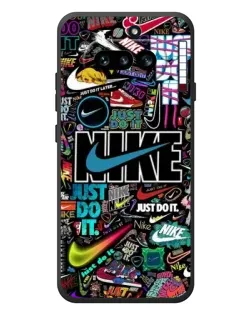 Чехол для Nothing Phone (4a) с картинкой «Яркий коллаж Nike» Чехол для Nothing Phone (4a) с картинкой «Яркий коллаж Nike»