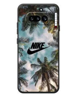 Чехол для Nothing Phone (4a) с картинкой «Тропический принт Nike» Чехол для Nothing Phone (4a) с картинкой «Тропический принт Nike»