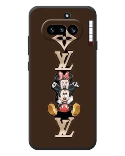 Чехол для Nothing Phone (4a) с картинкой «LV и Микки Маус» Чехол для Nothing Phone (4a) с картинкой «LV и Микки Маус»
