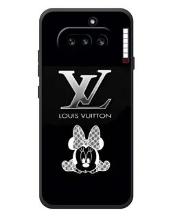 Чехол для Nothing Phone (4a) с картинкой «LV и Минни Маус»