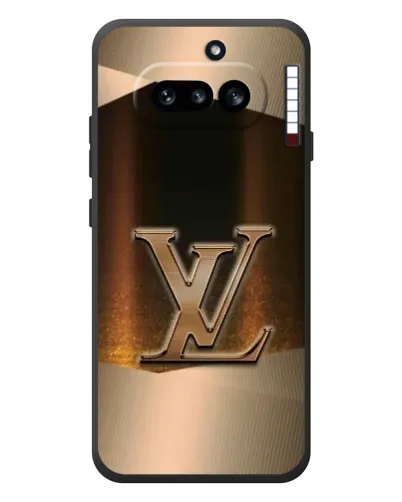 Чехол для Nothing Phone (4a) с картинкой «LV — золотое сияние» Чехол для Nothing Phone (4a) с картинкой «LV — золотое сияние»