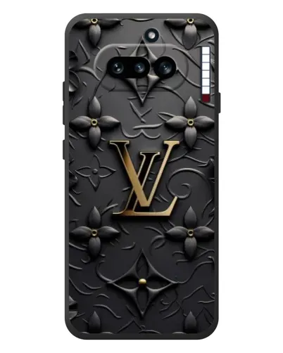 Чехол для Nothing Phone (4a) с картинкой «Кожаная текстура LV» Чехол для Nothing Phone (4a) с картинкой «Кожаная текстура LV»