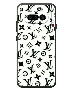 Чехол для Nothing Phone (4a) с картинкой «Монохромный хаос LV»