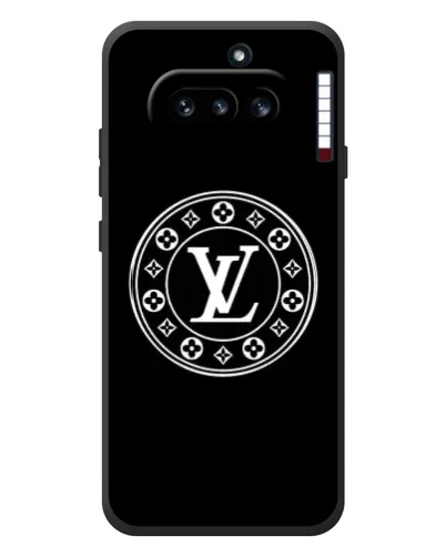 Чехол для Nothing Phone (4a) с картинкой «LV — печать стиля» Чехол для Nothing Phone (4a) с картинкой «LV — печать стиля»