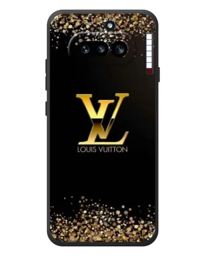 Чехол для Nothing Phone (4a) с картинкой «LV — золотые искры» Чехол для Nothing Phone (4a) с картинкой «LV — золотые искры»