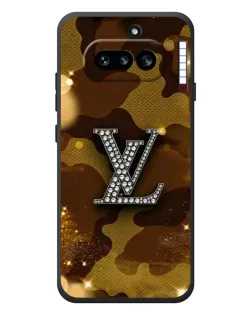 Чехол для Nothing Phone (4a) с картинкой «Камуфляжный Louis Vuitton»