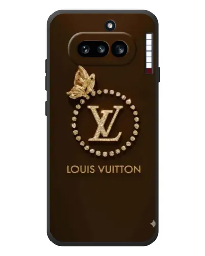 Чехол для Nothing Phone (4a) с картинкой «LV — золотая печать» Чехол для Nothing Phone (4a) с картинкой «LV — золотая печать»
