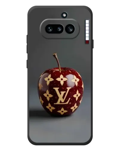 Чехол для Nothing Phone (4a) с картинкой «Красное яблоко LV» Чехол для Nothing Phone (4a) с картинкой «Красное яблоко LV»