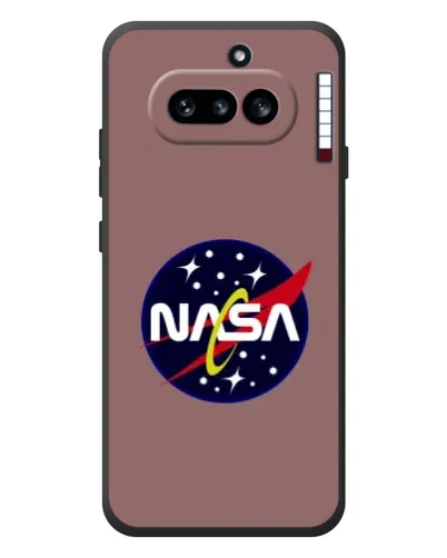 Чехол для Nothing Phone (4a) с картинкой «NASA — ретро космос» Чехол для Nothing Phone (4a) с картинкой «NASA — ретро космос»