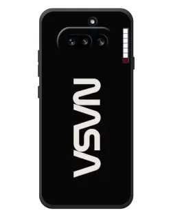 Чехол для Nothing Phone (4a) с картинкой «NASA — вертикальный логотип» Чехол для Nothing Phone (4a) с картинкой «NASA — вертикальный логотип»