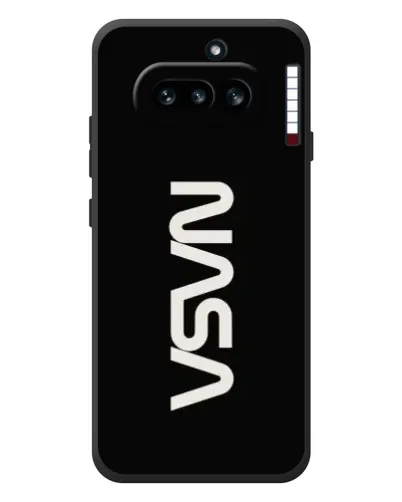 Чехол для Nothing Phone (4a) с картинкой «NASA — вертикальный логотип» Чехол для Nothing Phone (4a) с картинкой «NASA — вертикальный логотип»