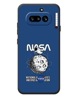 Чехол для Nothing Phone (4a) с картинкой «NASA — лунная миссия» Чехол для Nothing Phone (4a) с картинкой «NASA — лунная миссия»