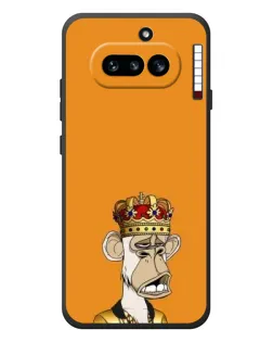 Чехол для Nothing Phone (4a) с картинкой «Золотая обезьяна Bored Ape»