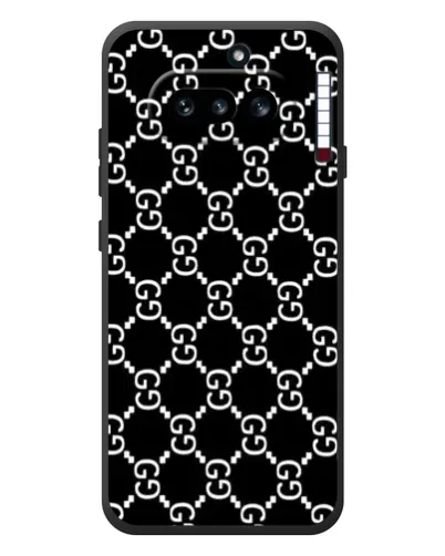 Чехол для Nothing Phone (4a) с картинкой «Gucci — сетчатый паттерн» Чехол для Nothing Phone (4a) с картинкой «Gucci — сетчатый паттерн»