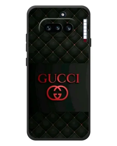 Чехол для Nothing Phone (4a) с картинкой «Gucci — стеганый черный» Чехол для Nothing Phone (4a) с картинкой «Gucci — стеганый черный»