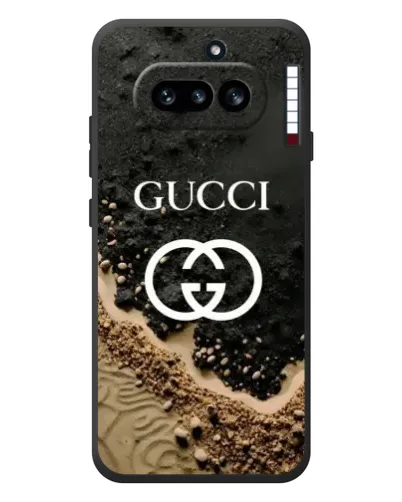 Чехол для Nothing Phone (4a) с картинкой «Gucci — песчаные дюны» Чехол для Nothing Phone (4a) с картинкой «Gucci — песчаные дюны»