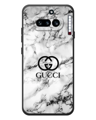 Чехол для Nothing Phone (4a) с картинкой «Gucci — мраморный шик» Чехол для Nothing Phone (4a) с картинкой «Gucci — мраморный шик»