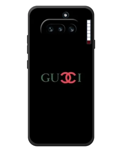 Чехол для Nothing Phone (4a) с картинкой «Gucci — красный градиент» Чехол для Nothing Phone (4a) с картинкой «Gucci — красный градиент»