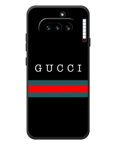 Чехол для Nothing Phone (4a) с картинкой «Gucci — красный пояс» Чехол для Nothing Phone (4a) с картинкой «Gucci — красный пояс»