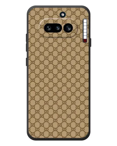 Чехол для Nothing Phone (4a) с картинкой «Gucci — классический беж» Чехол для Nothing Phone (4a) с картинкой «Gucci — классический беж»