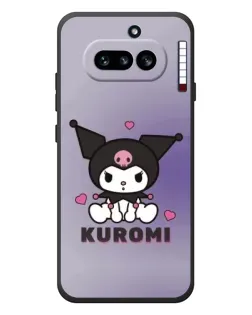 Чехол для Nothing Phone (4a) с картинкой «Kuromi — фиолетовый арт» Чехол для Nothing Phone (4a) с картинкой «Kuromi — фиолетовый арт»
