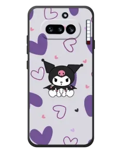 Чехол для Nothing Phone (4a) с картинкой «Kuromi и лавандовые сердца» Чехол для Nothing Phone (4a) с картинкой «Kuromi и лавандовые сердца»