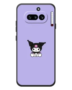 Чехол для Nothing Phone (4a) с картинкой «Kuromi — фиолетовый минимализм» Чехол для Nothing Phone (4a) с картинкой «Kuromi — фиолетовый минимализм»