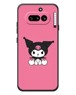 Чехол для Nothing Phone (4a) с картинкой «Хмурая Kuromi» Чехол для Nothing Phone (4a) с картинкой «Хмурая Kuromi»