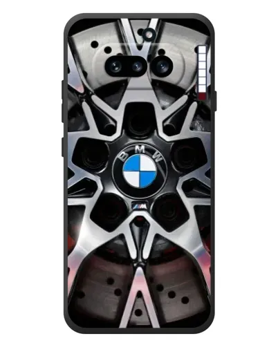 Чехол для Nothing Phone (4a) с картинкой «BMW — деталь диска» Чехол для Nothing Phone (4a) с картинкой «BMW — деталь диска»