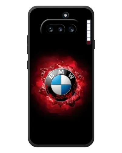Чехол для Nothing Phone (4a) с картинкой «Логотип BMW — вспышка» Чехол для Nothing Phone (4a) с картинкой «Логотип BMW — вспышка»