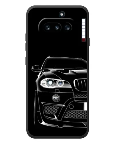 Чехол для Nothing Phone (4a) с картинкой «Темный силуэт BMW» Чехол для Nothing Phone (4a) с картинкой «Темный силуэт BMW»