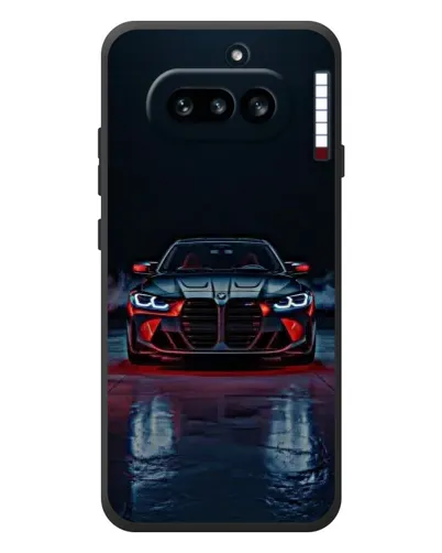 Чехол для Nothing Phone (4a) с картинкой «BMW на мокрой дороге» Чехол для Nothing Phone (4a) с картинкой «BMW на мокрой дороге»