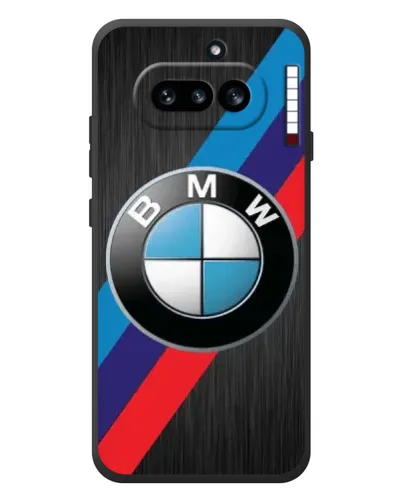 Чехол для Nothing Phone (4a) с картинкой «BMW M-stripes стиль» Чехол для Nothing Phone (4a) с картинкой «BMW M-stripes стиль»