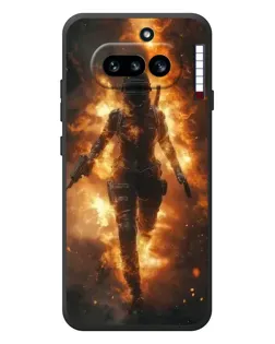 Чехол для Nothing Phone (4a) с картинкой «BMW — скорость в дожде» Чехол для Nothing Phone (4a) с картинкой «BMW — скорость в дожде»