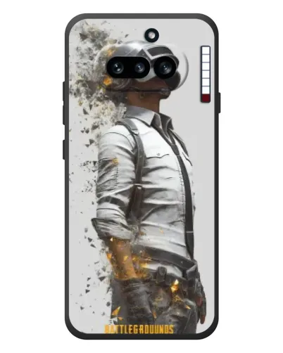 Чехол для Nothing Phone (4a) с картинкой «PUBG — боец в пыли» Чехол для Nothing Phone (4a) с картинкой «PUBG — боец в пыли»