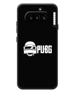 Чехол для Nothing Phone (4a) с картинкой «PUBG — классический лого»