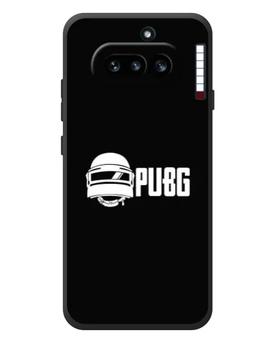 Чехол для Nothing Phone (4a) с картинкой «PUBG — классический лого» Чехол для Nothing Phone (4a) с картинкой «PUBG — классический лого»