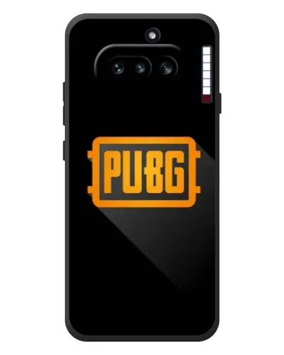 Чехол для Nothing Phone (4a) с картинкой «PUBG — рамка лого» Чехол для Nothing Phone (4a) с картинкой «PUBG — рамка лого»