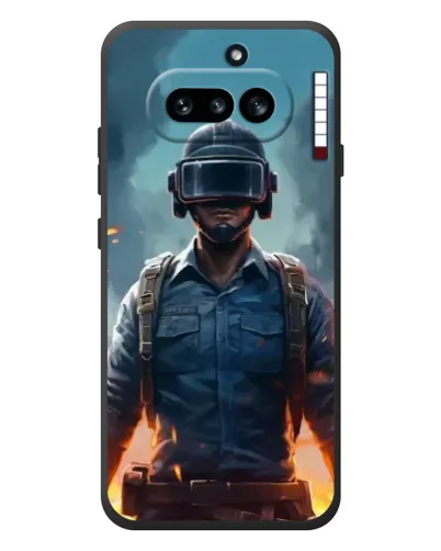 Чехол для Nothing Phone (4a) с картинкой «PUBG — реалистичный герой» Чехол для Nothing Phone (4a) с картинкой «PUBG — реалистичный герой»