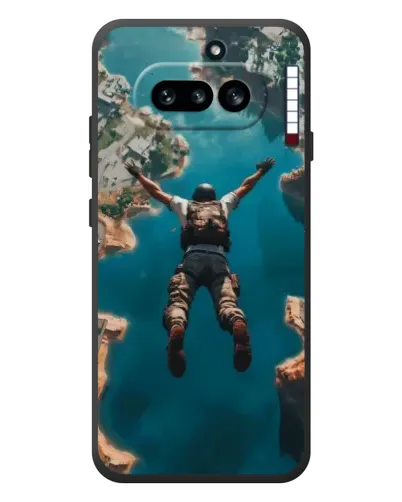 Чехол для Nothing Phone (4a) с картинкой «PUBG — свободное падение» Чехол для Nothing Phone (4a) с картинкой «PUBG — свободное падение»