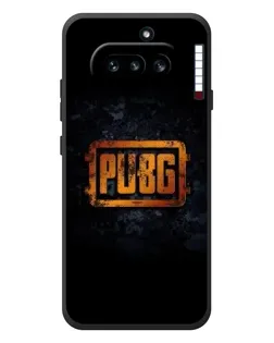 Чехол для Nothing Phone (4a) с картинкой «PUBG — золотой логотип»
