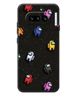 Чехол для Nothing Phone (4a) с картинкой «Космический паттерн Among Us» Чехол для Nothing Phone (4a) с картинкой «Космический паттерн Among Us»