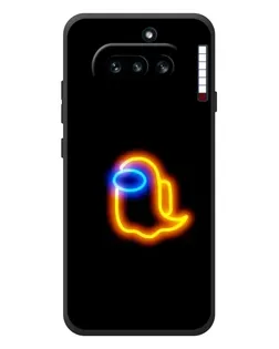Чехол для Nothing Phone (4a) с картинкой «Among Us неоновое сияние» Чехол для Nothing Phone (4a) с картинкой «Among Us неоновое сияние»