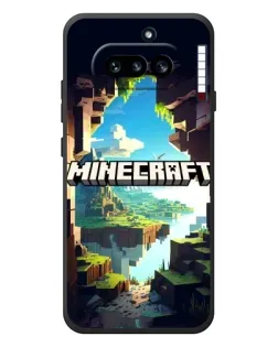 Чехол для Nothing Phone (4a) с картинкой «Пещера Майнкрафт» Чехол для Nothing Phone (4a) с картинкой «Пещера Майнкрафт»