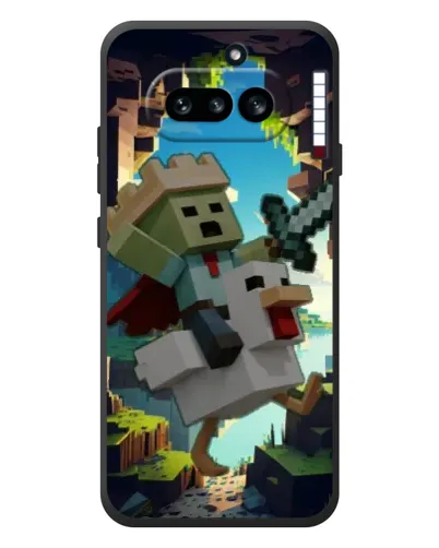 Чехол для Nothing Phone (4a) с картинкой «Стив и гусь» Чехол для Nothing Phone (4a) с картинкой «Стив и гусь»