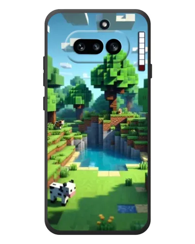Чехол для Nothing Phone (4a) с картинкой «Minecraft летний день» Чехол для Nothing Phone (4a) с картинкой «Minecraft летний день»