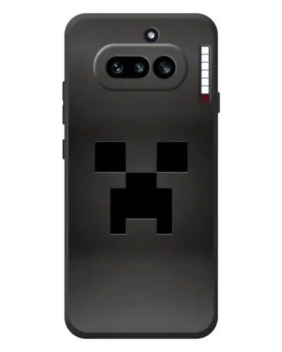 Чехол для Nothing Phone (4a) с картинкой «Черный крипер градиент» Чехол для Nothing Phone (4a) с картинкой «Черный крипер градиент»